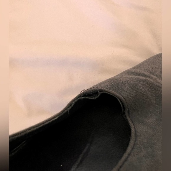Stuart Weitzman Marymid Grey Suede 90s Mom Style Pump Heel Size 9 - Picture 6 of 14